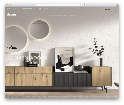 Funio WordPress theme - abitarebanyoles.com