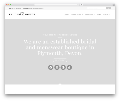 Woocommerce product filters WordPress plugin - prudencegowns.com