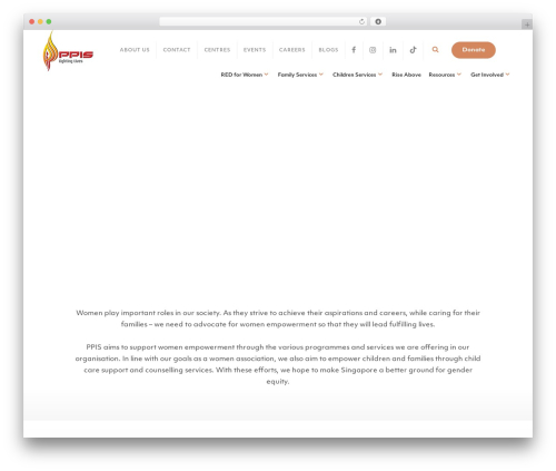 PPIS WordPress theme - ppis.sg