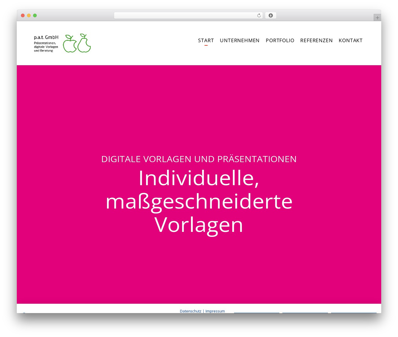 Steady WordPress theme - pat-gmbh.info