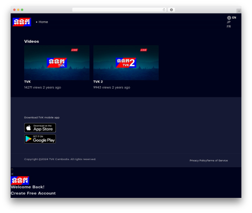 Jws streamvid WordPress plugin - tvkhd.tv