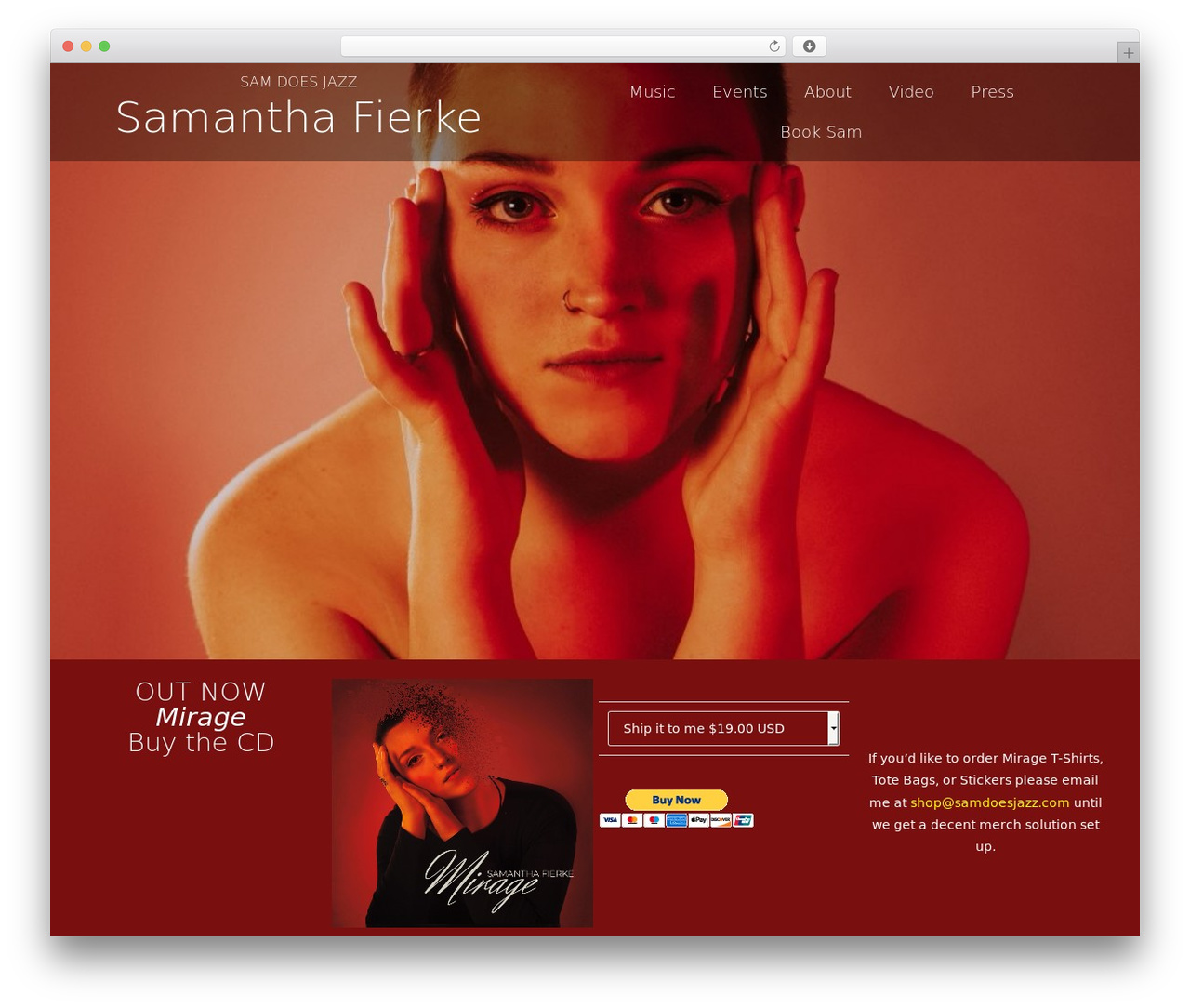 Theme WordPress OceanWP - samdoesjazz.com