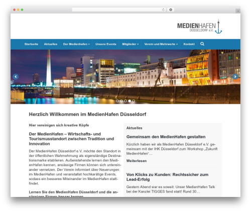 WordPress theme Atomic Blocks - medienhafen-dus.de