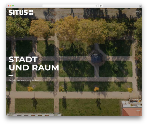 Ut portfolio WordPress plugin - situs.de
