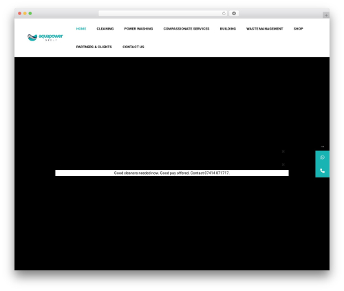 Pofo addons WordPress plugin - www.aquapowergroup.co.uk