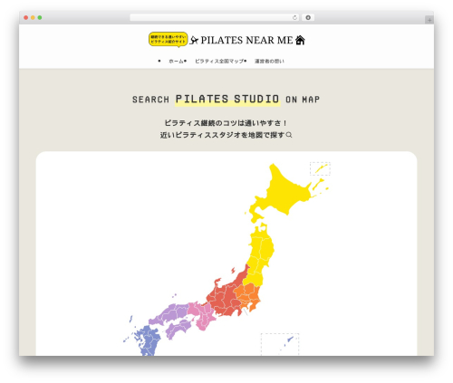 Jp map WordPress plugin - pilates-near-me.com