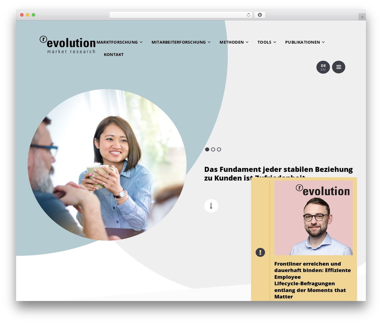 WordPress website theme JFconcept Base Theme - evolution-online.net