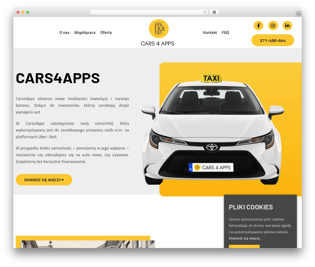 Agave theme WordPress - cars4apps.com