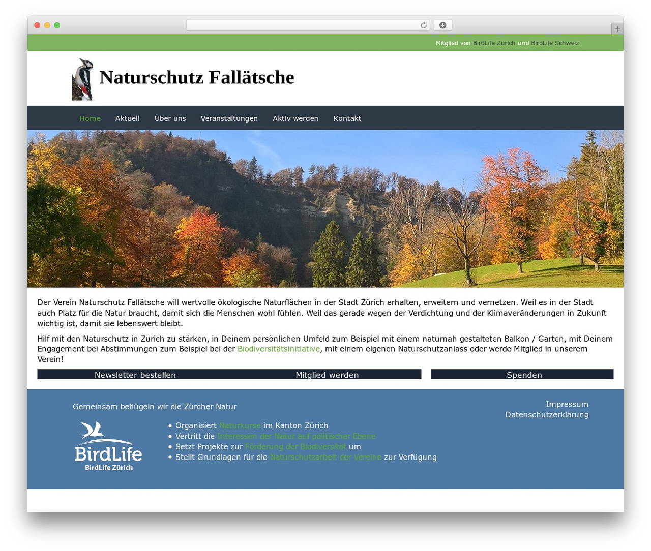 Beaver Builder Child Theme premium WordPress theme - naturschutz-fallaetsche.ch