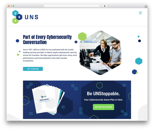 Bedstone WordPress theme design - unsinc.com