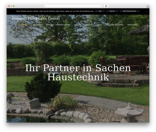 Cristiano WordPress theme - pumpen-plueckhahn.de