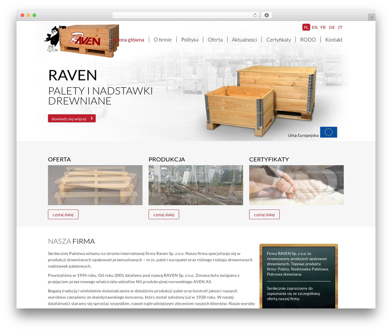 Default WordPress theme design - raven.net.pl Default WordPress theme design - raven.net.pl