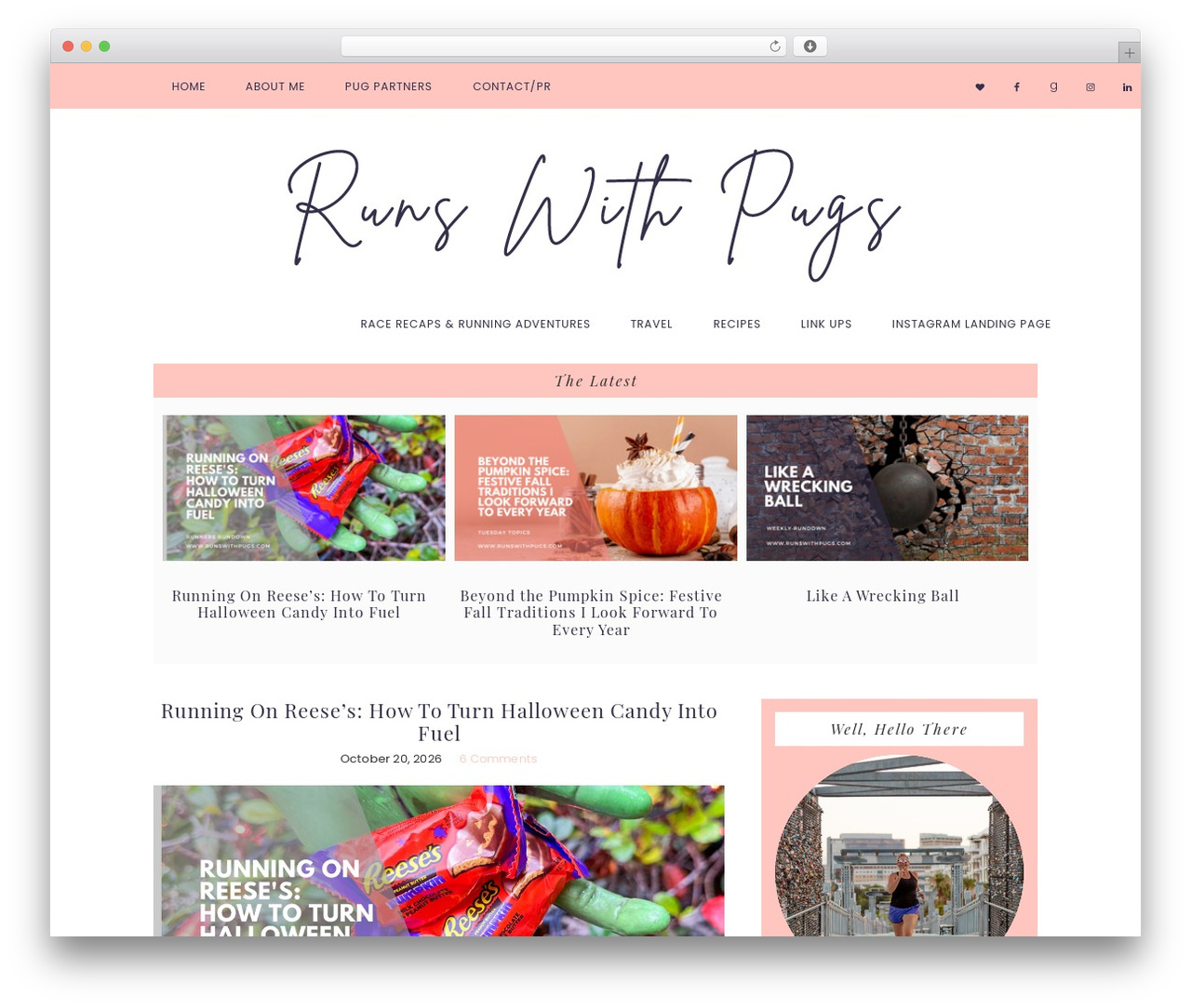 Genesis WordPress theme - runswithpugs.com Genesis WordPress theme - runswithpugs.com