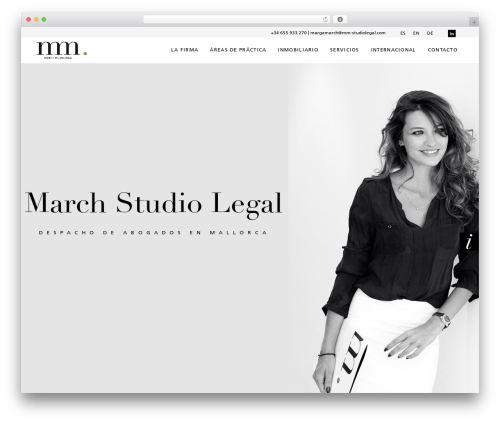 Fabrique top WordPress theme - mm-studiolegal.com