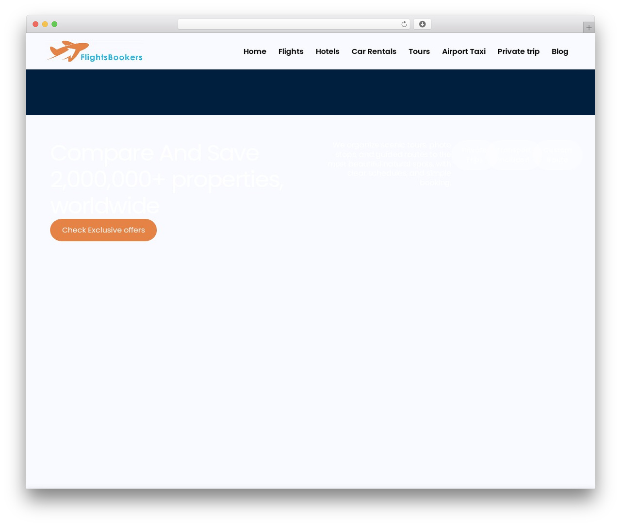 Hello Elementor WordPress theme - flightsbookers.co.uk