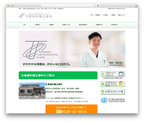 responsive_044 WordPress theme - d-tenshin.com
