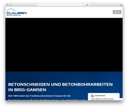 Valpix cookie info WordPress plugin - betontrenn.ch