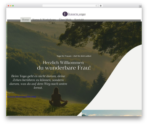Theme WordPress Bricks - frauen.yoga