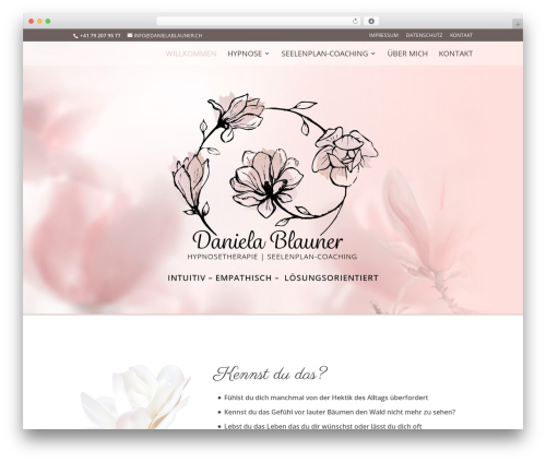 Theme WordPress Divi - seelenplan-coaching.ch