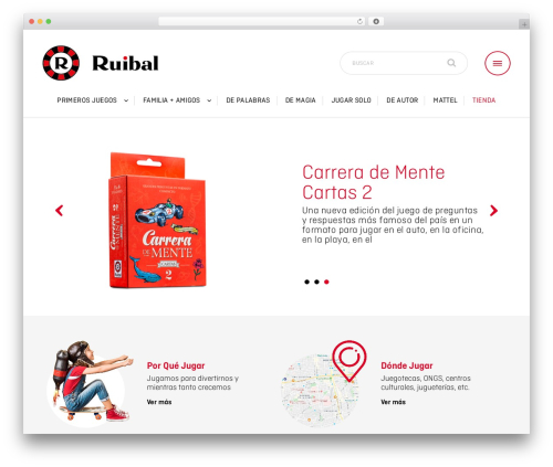 Theme WordPress theme_ruibal - ruibalgames.com
