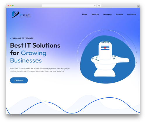 Tronix theme WordPress - preminds.com