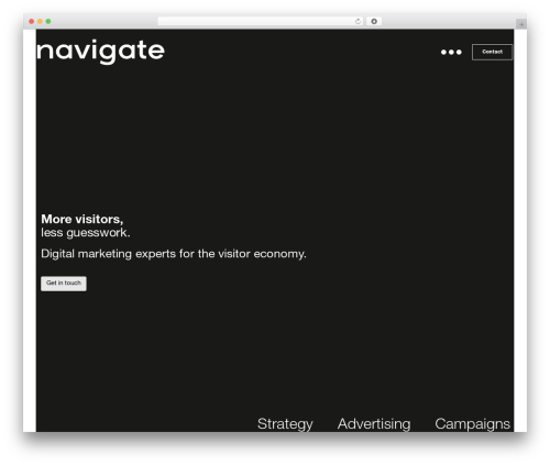 WordPress theme PicoStrap5 Child Base - navigate.agency