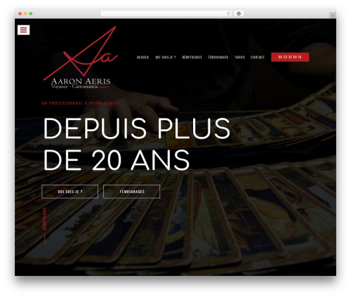 WordPress theme digrand - voyance-stjeandeluz.com