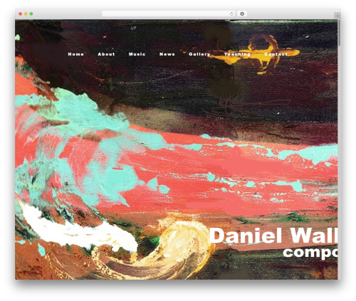 WordPress theme FWRD - harvestermusic.com