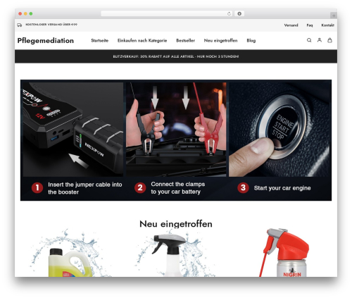 Razzi addons WordPress plugin - pflegemediation.de