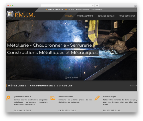 WordPress theme spmim - spmim.com