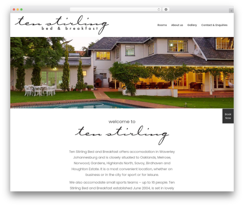 Albert WordPress theme - tenstirling.co.za