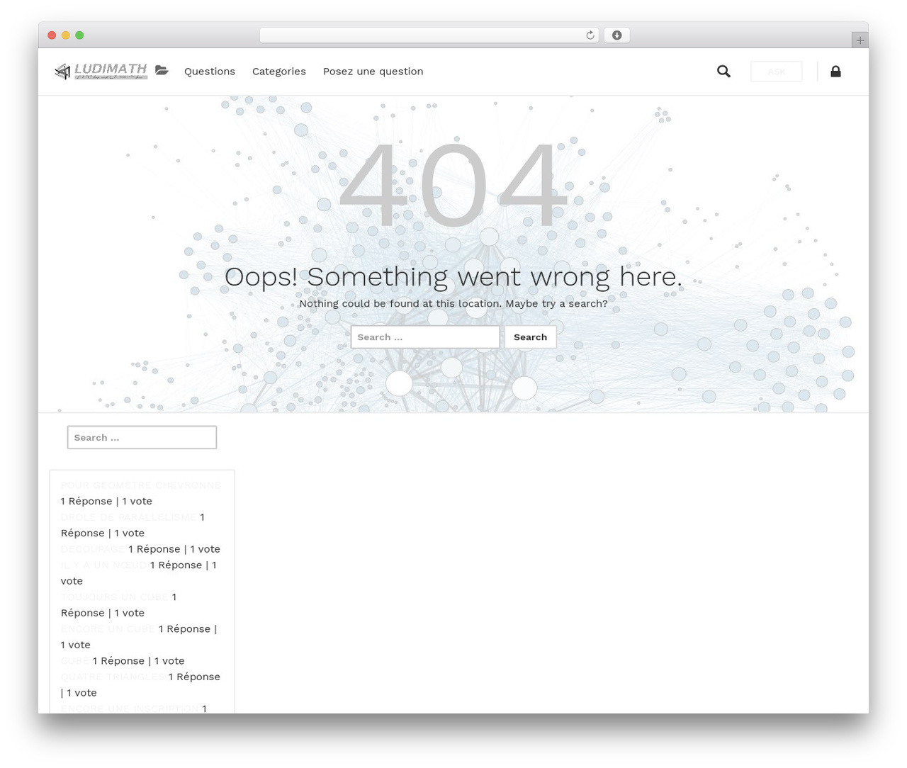 AskBug WordPress theme - ludimath.com
