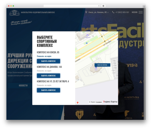 Bootstrap Basic best WordPress theme - fok-omsk.ru