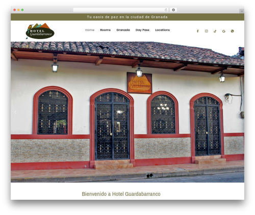 Consultox theme WordPress - hotelguardabarranco.com