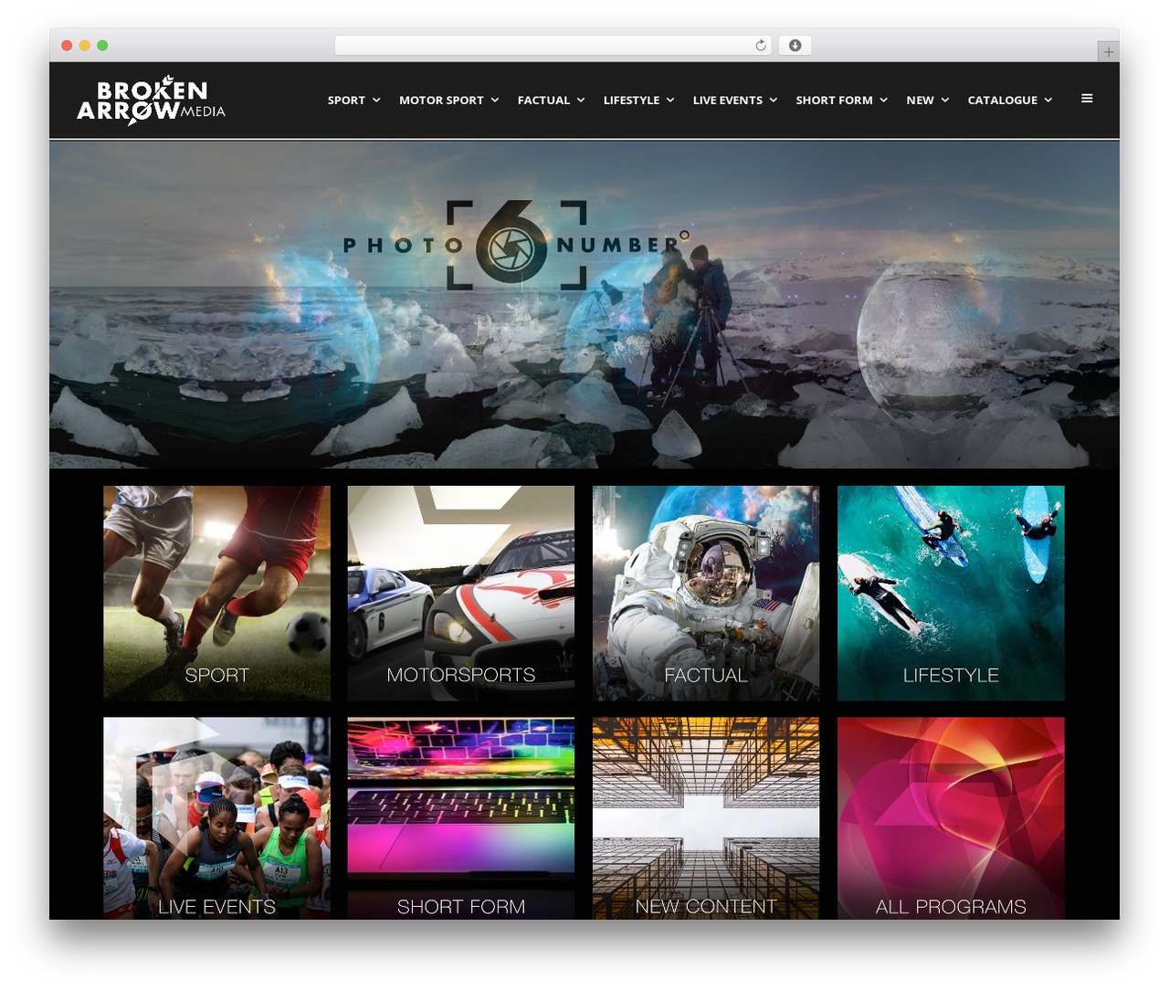 Create WordPress theme - brokenarrowmedia.com