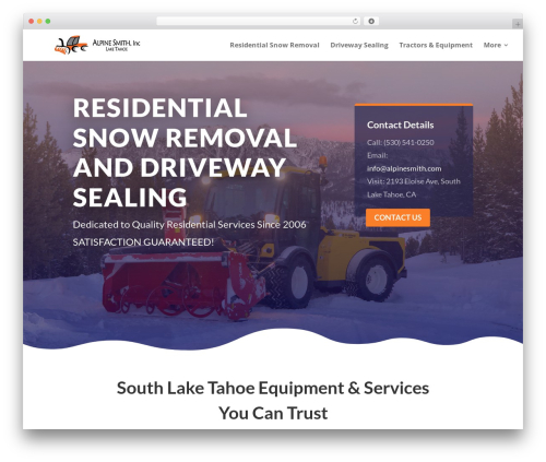 Dondivi builder WordPress plugin - alpinesmith.com