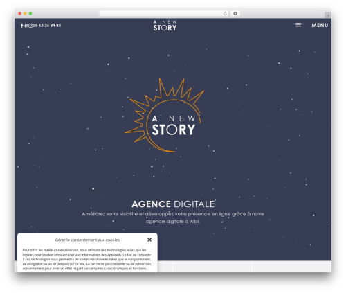 Divi WordPress theme - anewstory.fr