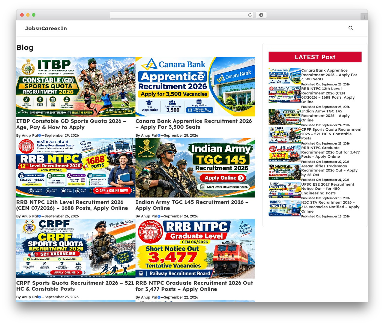 GP Discover Pro WordPress theme - jobsncareer.in GP Discover Pro WordPress theme - jobsncareer.in