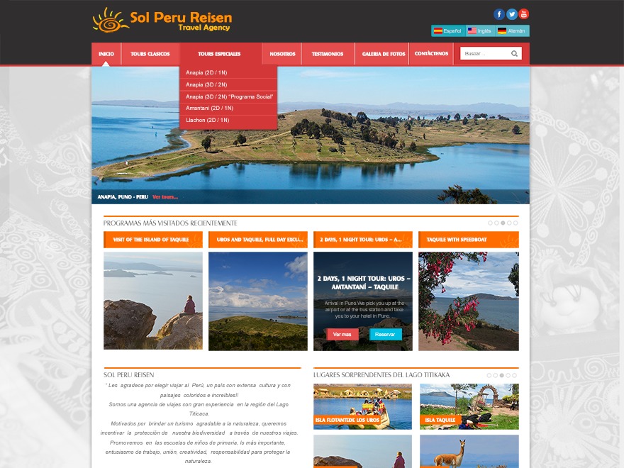 GS Theme WordPress theme by GRUPO SISTEMAS S.A.C.