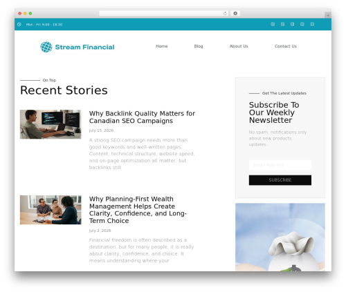 Freshtag WordPress plugin - stream-financial.net
