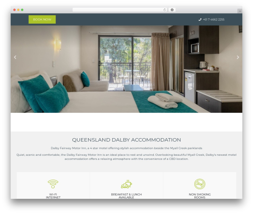 Comworks framework WordPress plugin - dalbyfairwaymotorinn.com.au