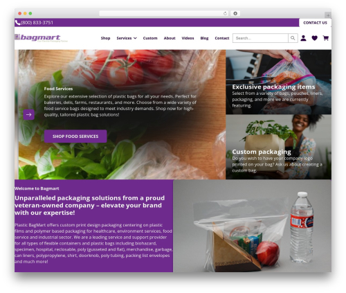 Precision Creative WordPress theme - bagmart.com