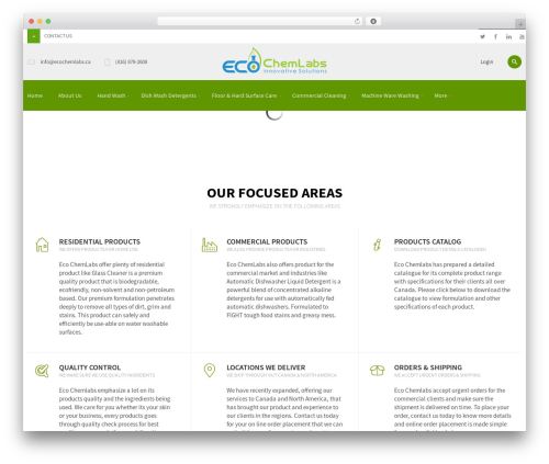 Metro visual builder WordPress plugin - www.ecochemlabs.ca