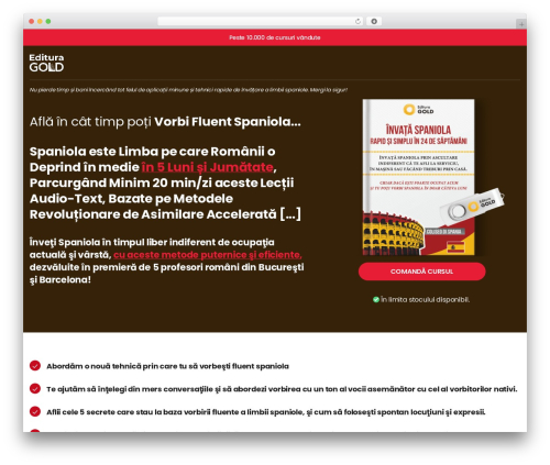 Theme WordPress Electro - invata-spaniola.ro