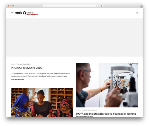 Theme WordPress Prim - etniabarcelonafoundation.org