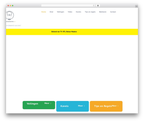 Builder slider pro WordPress plugin - veilingmeesterjp.nl