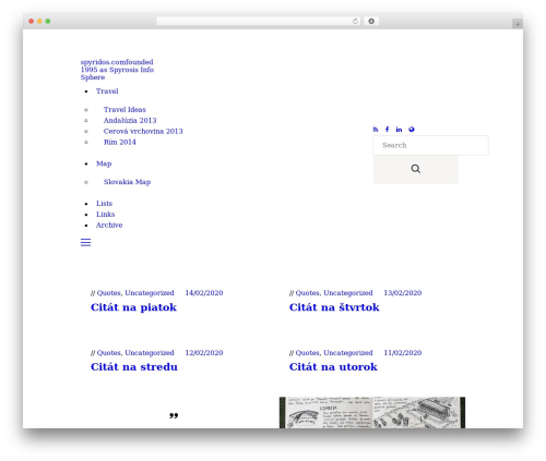 WordPress theme GutenType - spyridos.com WordPress theme GutenType - spyridos.com