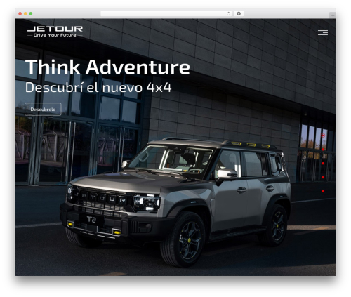 BootClean WordPress theme - jetour.com.uy