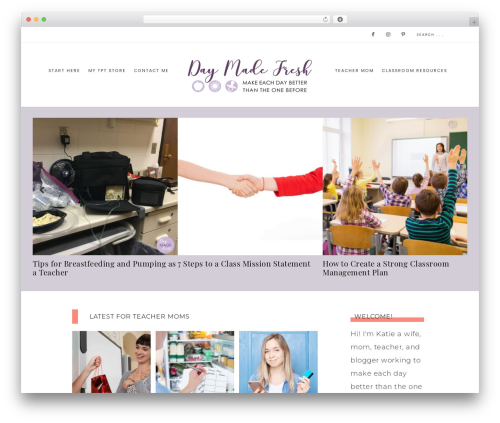 Captivating Theme WordPress theme - daymadefresh.com