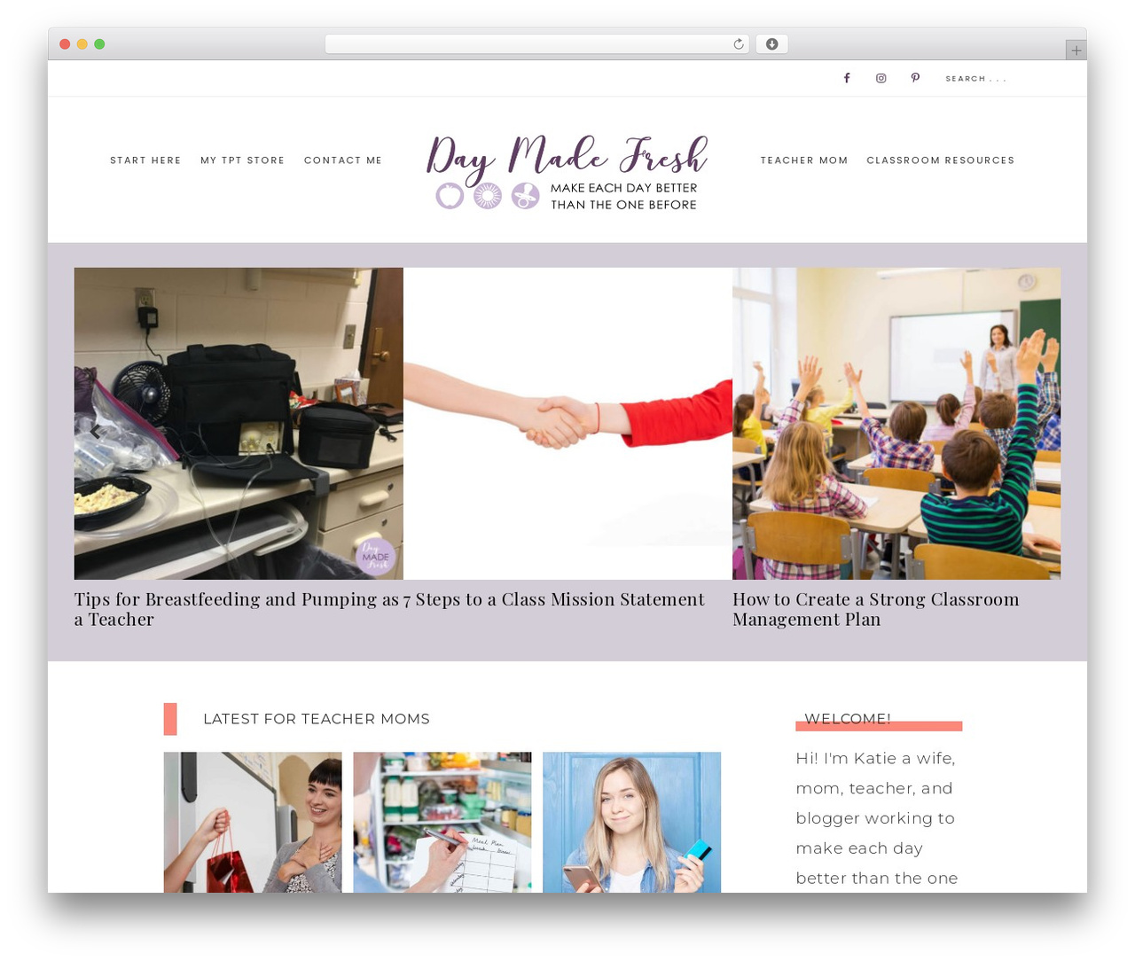 Genesis WordPress theme - daymadefresh.com Genesis WordPress theme - daymadefresh.com